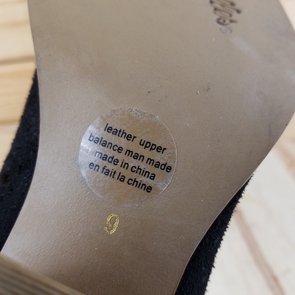 Seychelles Perforated Suede/Leather Pointed Toe Mules Pumps Heels Women's 9 US - Picture 11 of 12